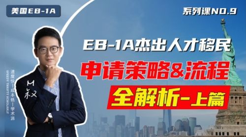 美國EB1A常用申請策略及申請流程